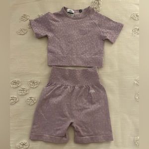 AYBL purple workout set